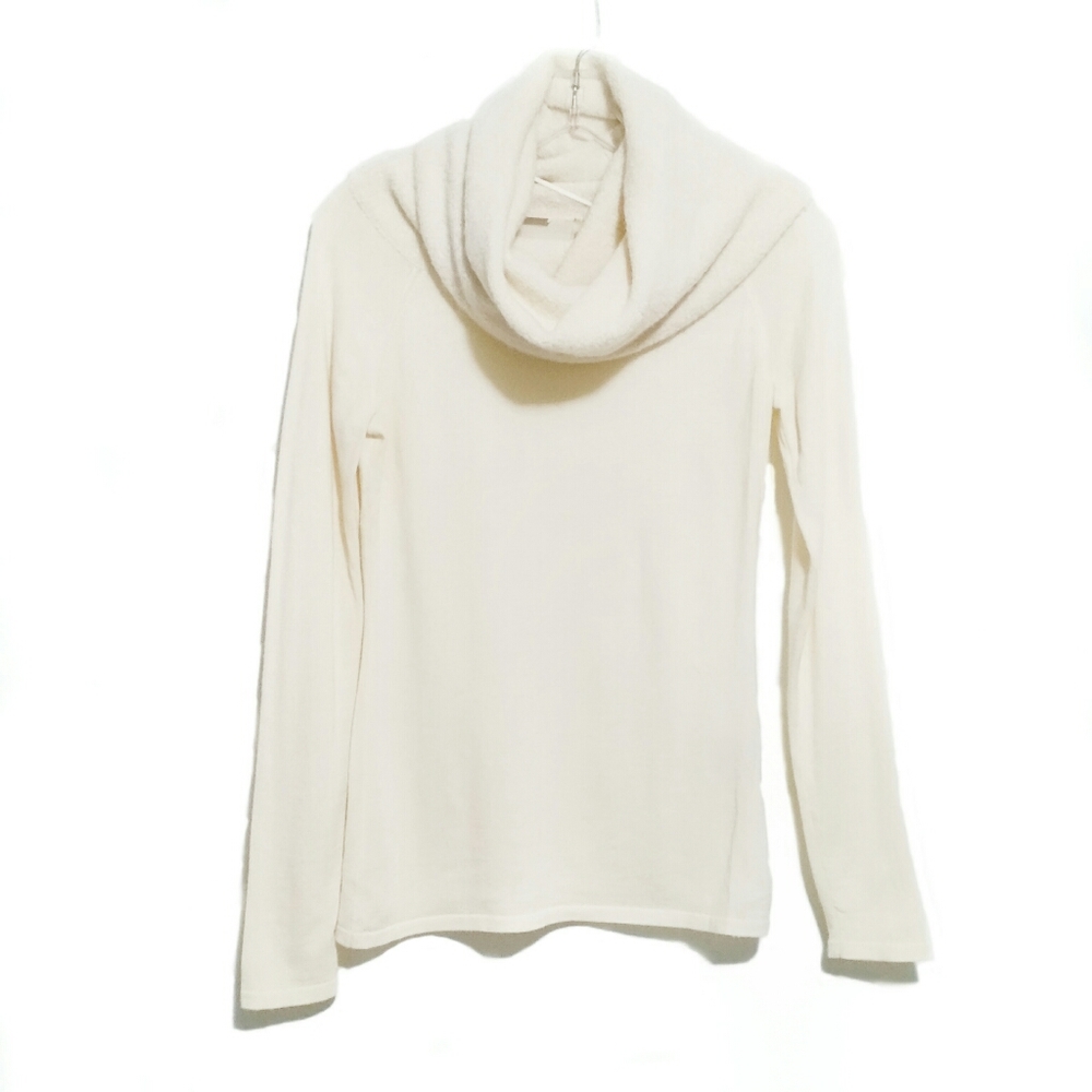Elie Tahari Dena Ivory Cowl Neck Sweater Size XS